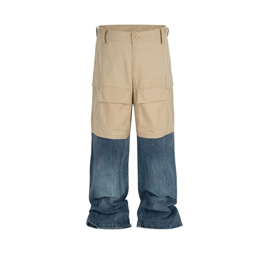 Cargo Denim Pants